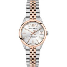 Carica l'immagine nel visualizzatore di Gallery, OROLOGIO DONNA PHILIP WATCH 31mm WHITE SILVER DIAL