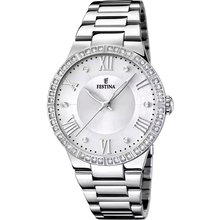 Carica l'immagine nel visualizzatore di Gallery, OROLOGIO FESTINA BOYFRIEND F16719/1 BIANCO BRACCIALE IN ACCIAIO, DONNA