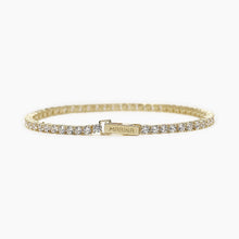 Carica l'immagine nel visualizzatore di Gallery, Bracciale tennis argento e zirconi Mabina