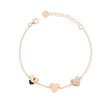 Carica l'immagine nel visualizzatore di Gallery, Bracciale Goldenfall 3 cuori/stelle