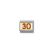 Carica l'immagine nel visualizzatore di Gallery, Link composable classic NUMERI CON SMALTO (+varianti)