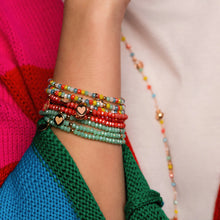 Carica l'immagine nel visualizzatore di Gallery, BRACCIALETTO ELASTICO - GIPSY COLOR (+colori)