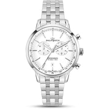 Carica l'immagine nel visualizzatore di Gallery, Philip Watch Cronografo Uomo Sunray Bianco R8273680002