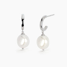 Carica l'immagine nel visualizzatore di Gallery, Orecchini CHARME argento e perle Mabina (+varianti)