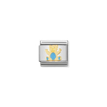 Carica l'immagine nel visualizzatore di Gallery, LINK COMPOSABLE CLASSIC ORSO CELESTE/ROSA