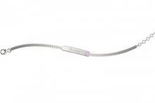 Carica l'immagine nel visualizzatore di Gallery, Bracciale personalizzabile con orsetto - bimba