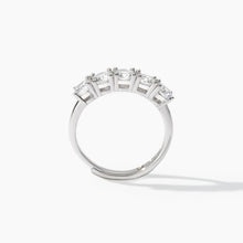 Carica l'immagine nel visualizzatore di Gallery, Anello veretta Mabina argento e zirconi