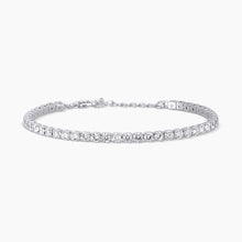 Carica l'immagine nel visualizzatore di Gallery, Bracciale tennis regolabile Mabina (+varianti)