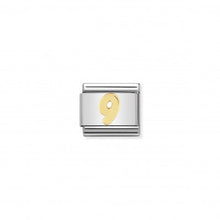 Carica l'immagine nel visualizzatore di Gallery, Link in Acciaio e Oro con Numeri (+numeri)