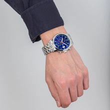 Carica l'immagine nel visualizzatore di Gallery, OROLOGIO FESTINA TIMELESS CHRONOGRAPH F20374/2 AZZURO BRACCIALE IN ACCIAIO, UOMO