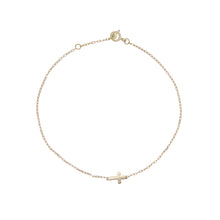 Carica l'immagine nel visualizzatore di Gallery, BRACCIALE CROCE - ORO18KT