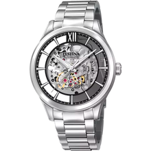 Carica l'immagine nel visualizzatore di Gallery, OROLOGIO FESTINA F20630/4 NERO CINGHIA ACCIAIO INOSSIDABILE 316L, UOMO