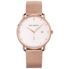 Carica l'immagine nel visualizzatore di Gallery, Orologio Grand Atlantic White Sand Oro Rosa Mesh