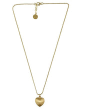 Carica l'immagine nel visualizzatore di Gallery, Collana argento placcato oro giallo CUORE