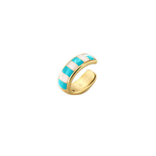 Carica l'immagine nel visualizzatore di Gallery, EARCUFF - SMALTO RIGHE ( + colori )