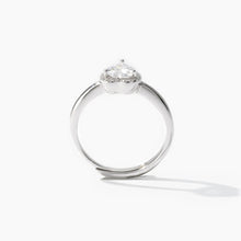 Carica l'immagine nel visualizzatore di Gallery, Anello solitario argento Mabina LOVE AFFAIR