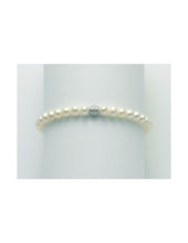 Carica l'immagine nel visualizzatore di Gallery, Bracciale Donna Miluna Perle In Oro Bianco PBR3080X