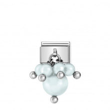 Carica l'immagine nel visualizzatore di Gallery, LINK COMPOSABLE CLASSIC ARGENTO PERLE Colorate (+varianti)