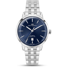 Carica l'immagine nel visualizzatore di Gallery, Philip Watch Automatico Uomo Sunray Blu R8223180005