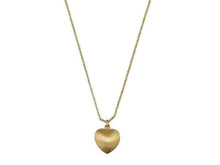 Carica l'immagine nel visualizzatore di Gallery, Collana argento placcato oro giallo CUORE