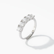 Carica l'immagine nel visualizzatore di Gallery, Anello veretta Mabina argento e zirconi