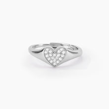 Carica l'immagine nel visualizzatore di Gallery, Anello chevalier Mabina argento (+varianti)