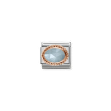 Carica l'immagine nel visualizzatore di Gallery, LINK COMPOSABLE CLASSIC CON PIETRA (+colori)