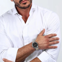 Carica l'immagine nel visualizzatore di Gallery, Philip Watch Uomo Amalfi Nero Bicolore R8273618004