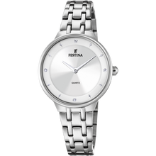 Carica l'immagine nel visualizzatore di Gallery, OROLOGIO FESTINA F20600/1 ARGENTO CINGHIA ACCIAIO, DONNA