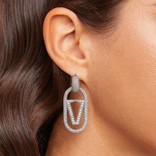 Carica l'immagine nel visualizzatore di Gallery, ORECCHINI VALENTINA FERRAGNI STUDIO CARO ZIRCONIA
