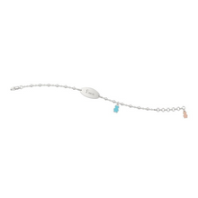 Carica l'immagine nel visualizzatore di Gallery, Bracciale argento personalizzabile bimbo charm orso