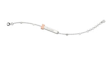 Carica l'immagine nel visualizzatore di Gallery, Bracciale in argento con targhetta personalizzabile Nanàn (+varianti)
