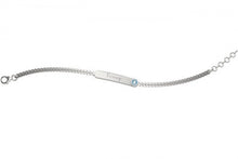 Carica l'immagine nel visualizzatore di Gallery, Bracciale personalizzabile con orsetto - maschietto