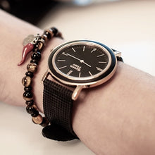 Carica l'immagine nel visualizzatore di Gallery, OROLOGIO LEGNO WOOD WATCH GREEN TIME BY ZZERO - ZW085E