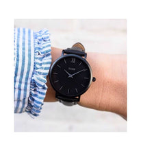 Carica l'immagine nel visualizzatore di Gallery, Orologio donna Cluse Minuit Full Black