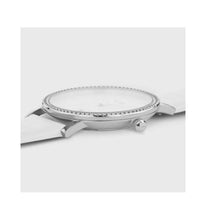 Carica l'immagine nel visualizzatore di Gallery, Orologio donna Cluse Le Couronnement Leather White, Silver Colour