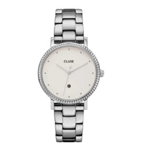 Carica l'immagine nel visualizzatore di Gallery, Orologio donna Cluse Le Couronnement Steel White, Silver Colour