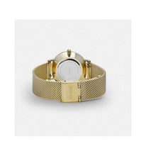 Carica l'immagine nel visualizzatore di Gallery, Orologio donna Cluse Minuit Mesh White, Gold Colour
