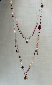 Collana Sacramore Twilight argento e pietre