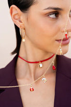 Carica l&#39;immagine nel visualizzatore di Gallery, Charm BAMBOO CORALLO DROP
