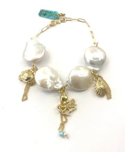 Carica l'immagine nel visualizzatore di Gallery, Bracciale Sacramore argento e perle scaramazze
