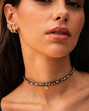 Carica l'immagine nel visualizzatore di Gallery, Choker Leopardato Oval Cut
