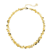 Carica l'immagine nel visualizzatore di Gallery, Collana SODINI corta paillettes Eve - Oro

