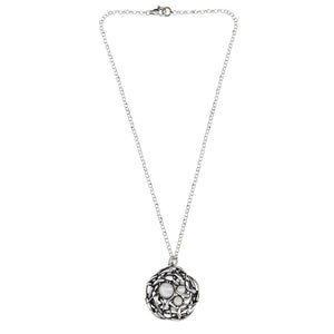 Collana Suali "germogli" in  argento