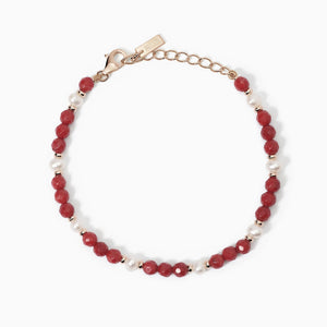 Bracciale Mabina in con perle coltivate e pasta di corallo/turchese  BEACH CODE