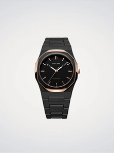 Orologio POLYCARBON BLACK MESH D1 Milano