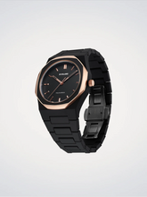Carica l&#39;immagine nel visualizzatore di Gallery, Orologio POLYCARBON BLACK MESH D1 Milano
