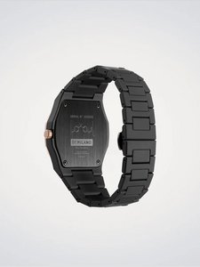 Orologio POLYCARBON BLACK MESH D1 Milano