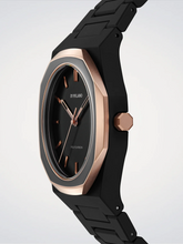 Carica l&#39;immagine nel visualizzatore di Gallery, Orologio POLYCARBON BLACK MESH D1 Milano
