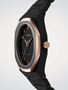 Orologio POLYCARBON BLACK MESH D1 Milano
